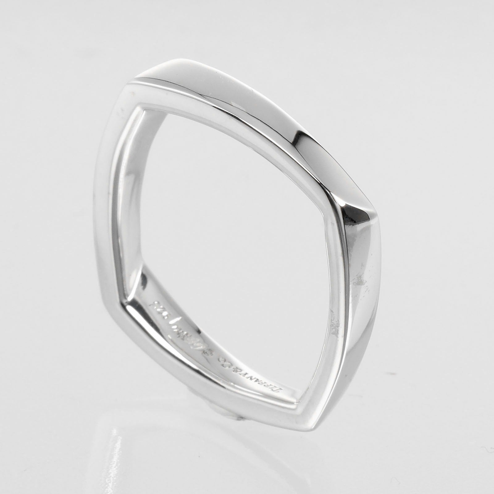 Tiffany & Co Silver 925 Torque Frank Gehry Ring