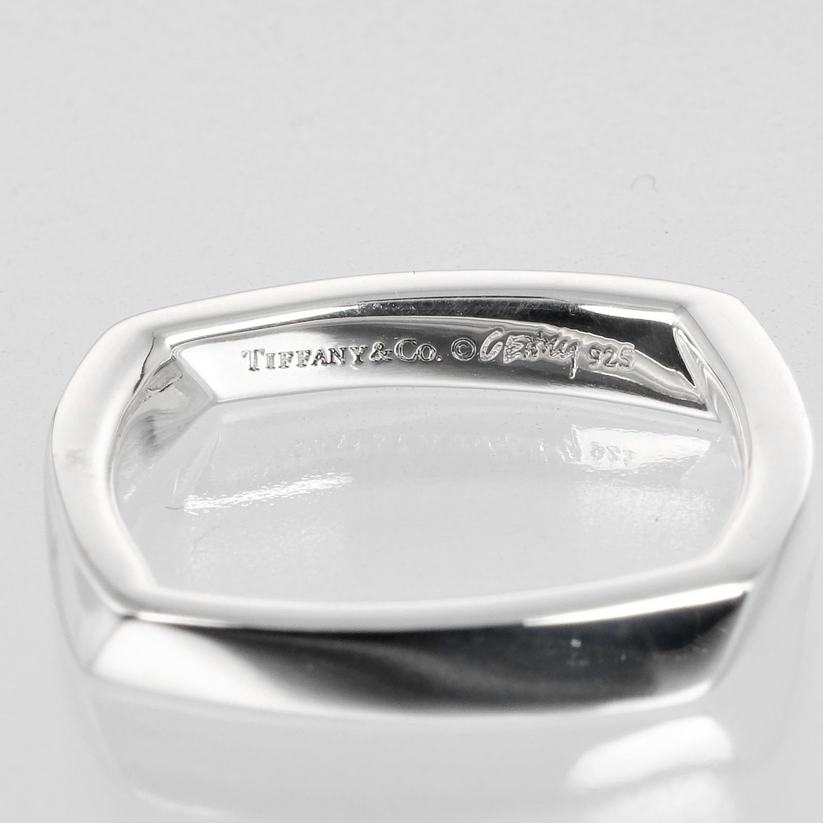 Tiffany & Co Silver 925 Torque Frank Gehry Ring