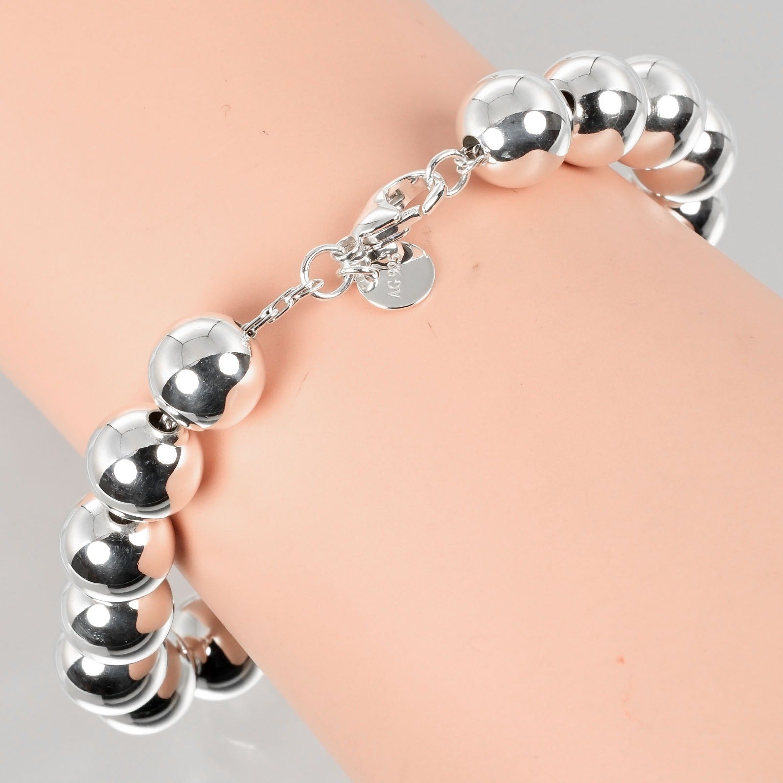 Tiffany & Co Silver Hardware Ball Bracelet