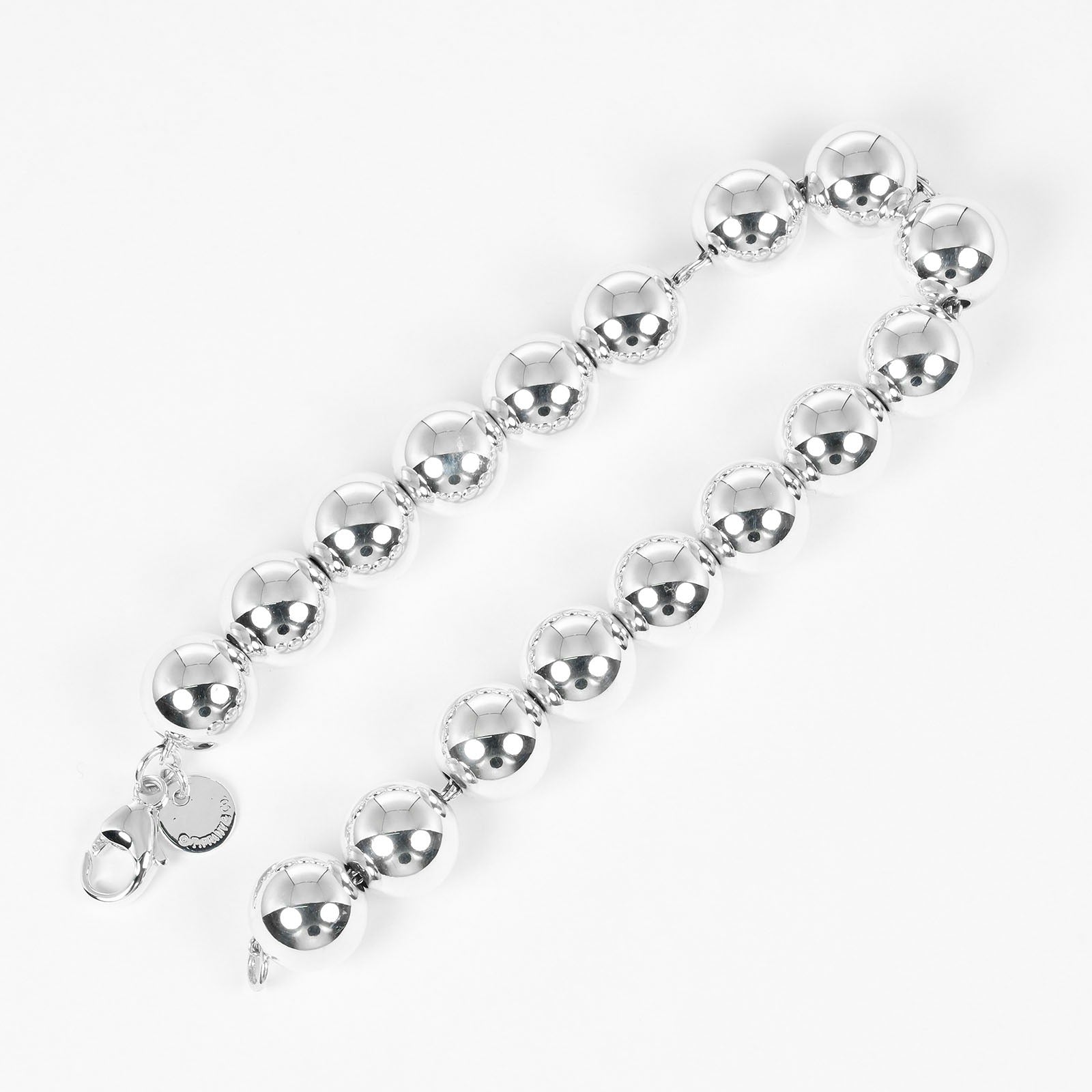 Tiffany & Co Silver Hardware Ball Bracelet