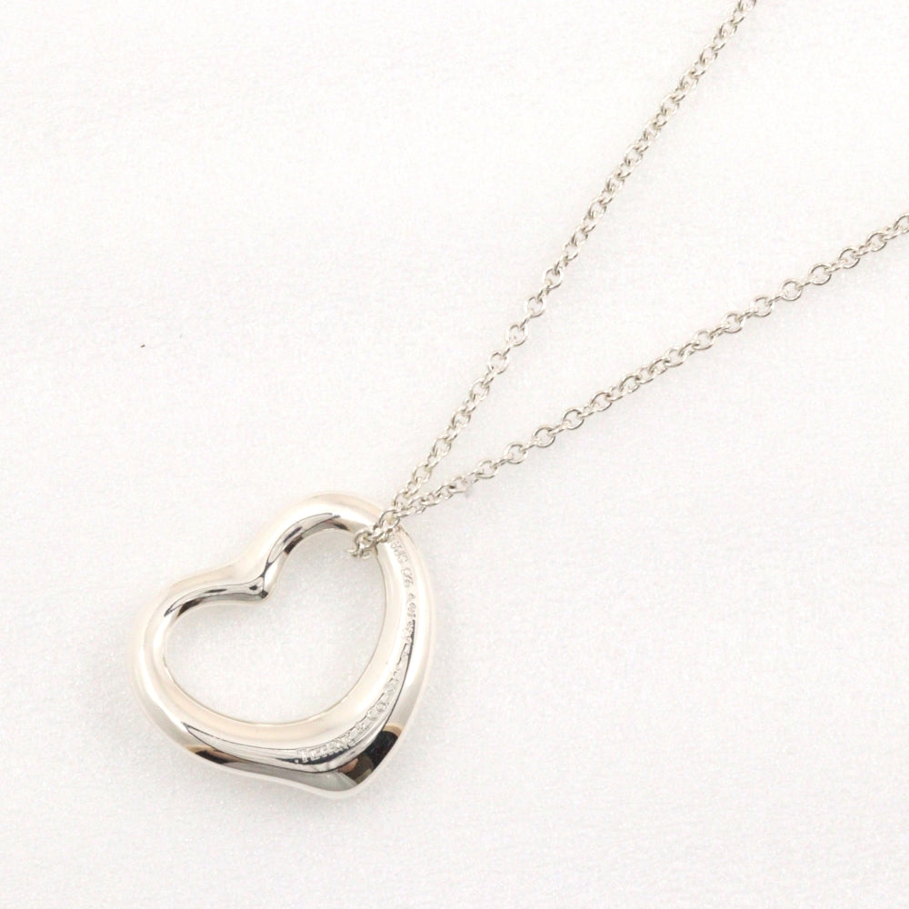 Tiffany Open Heart Necklace Silver 925