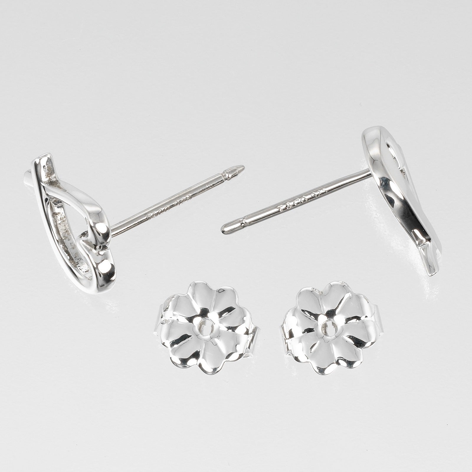 Tiffany & Co Loving Heart Silver Earrings