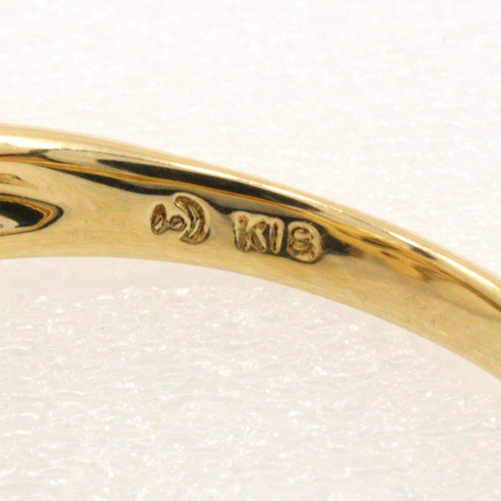 Tasaki K18 Gold Pearl Ring