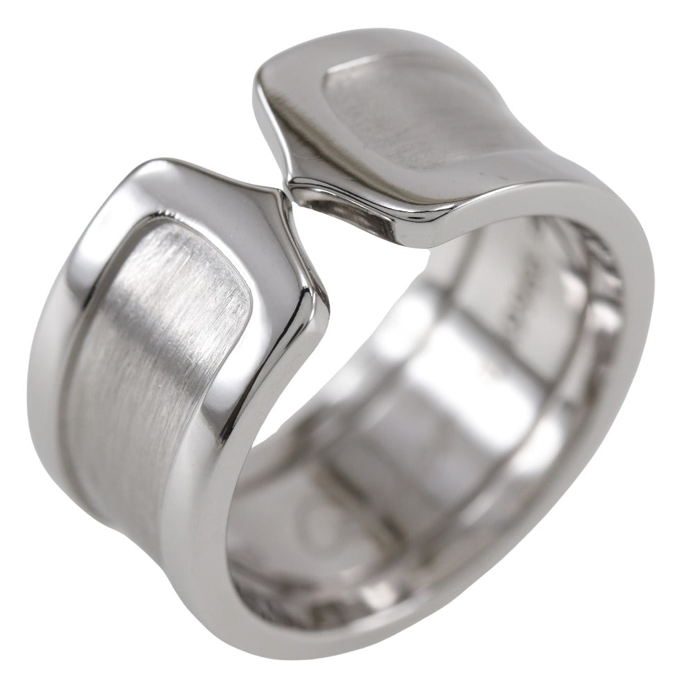 Cartier C2 Ring K18 White Gold 15.5