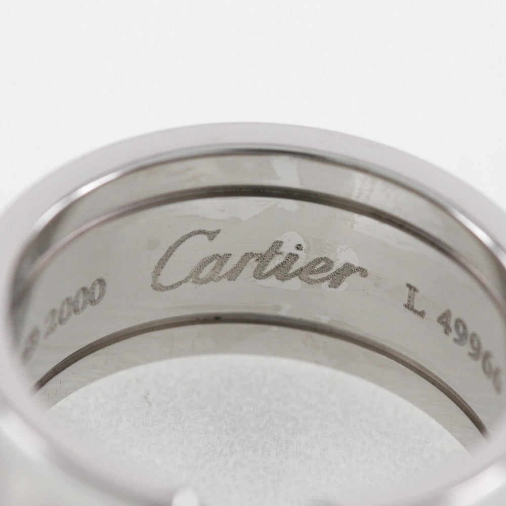 Cartier C2 Ring K18 White Gold 15.5