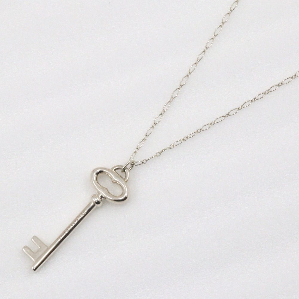 Tiffany Silver 925 Key Pendant Necklace