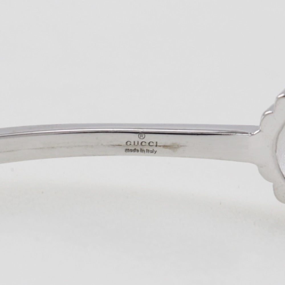 Gucci GG Running Bangle K18 White Gold Diamond