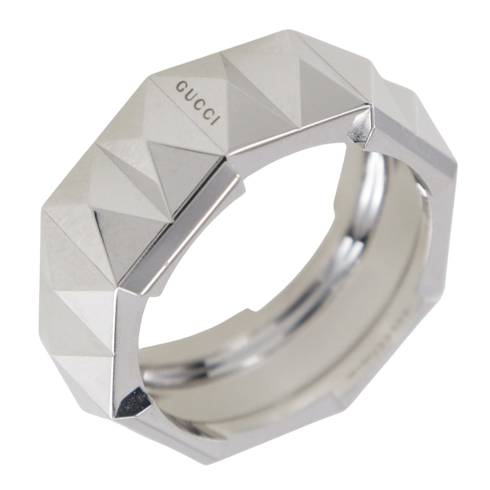 Gucci Link to Love K18 White Gold Ring