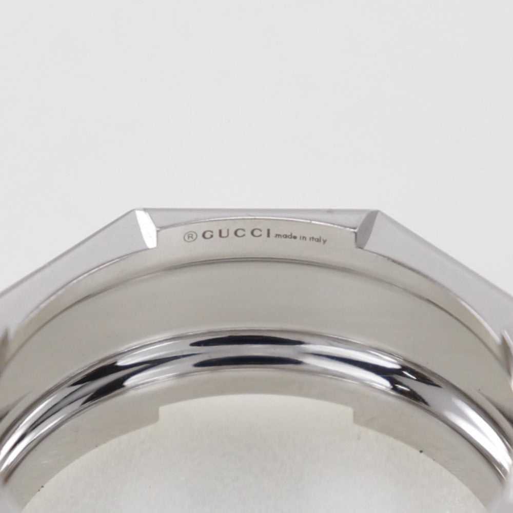 Gucci Link to Love K18 White Gold Ring