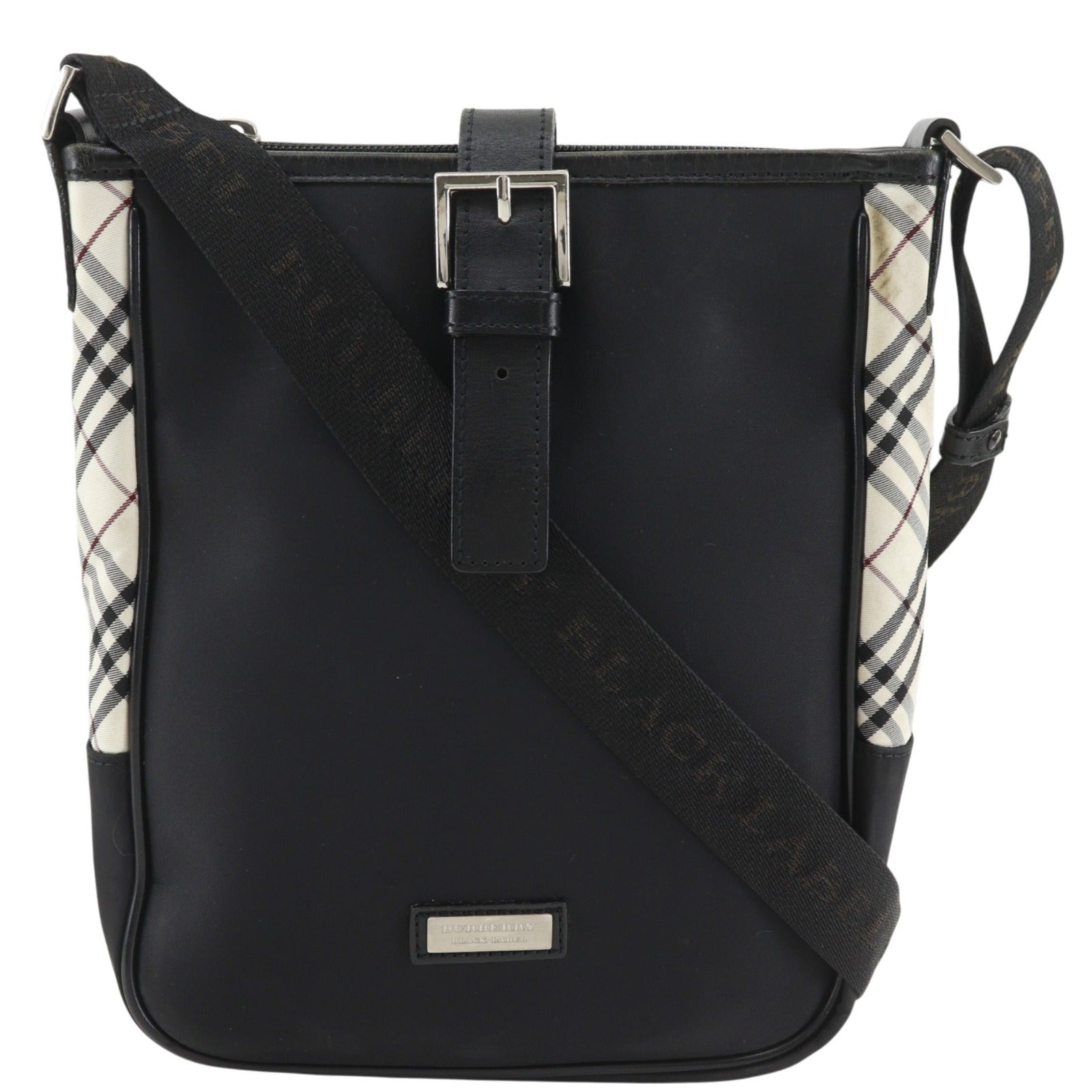 Burberry Black Label Nylon Shoulder Bag