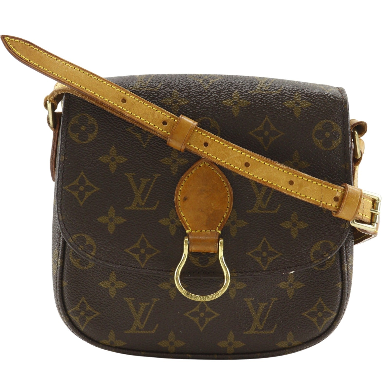 Louis Vuitton Mini Saint Cloud Monogram Shoulder Bag