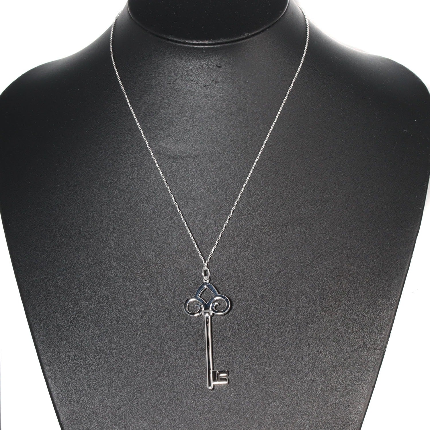 Tiffany & Co Silver 925 Fleur de Lis Necklace