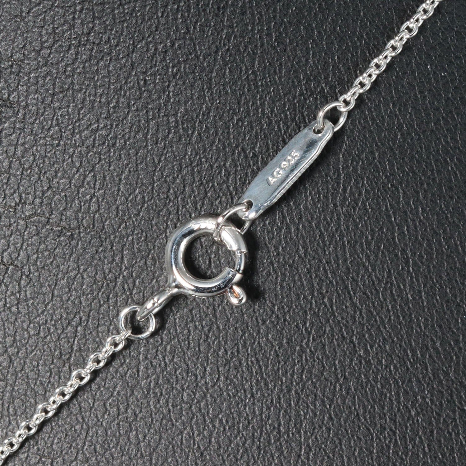 Tiffany & Co Silver Fleur De L'Ski Metal Necklace in Great Condition