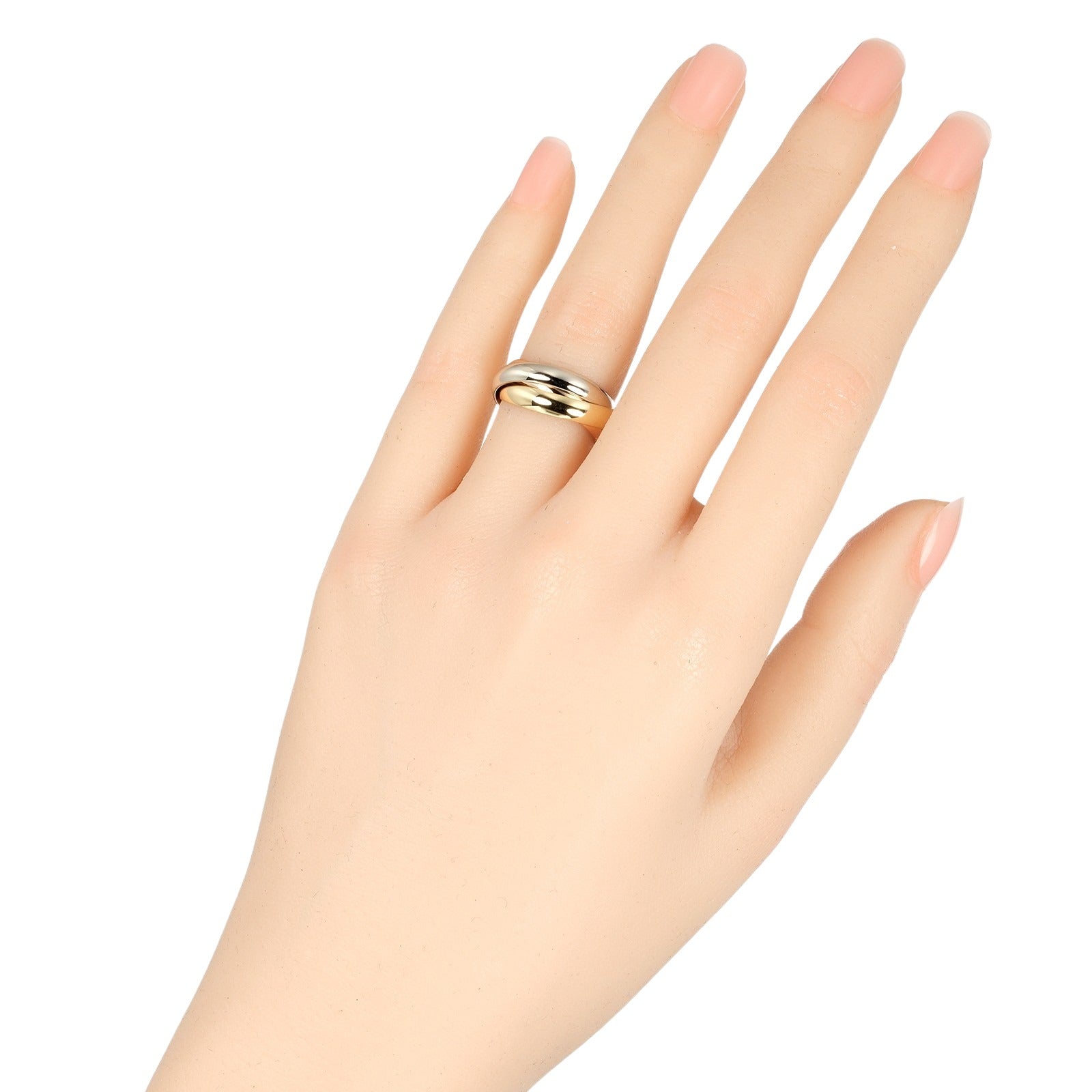 Cartier Trinity Ring K18 Gold 9.5