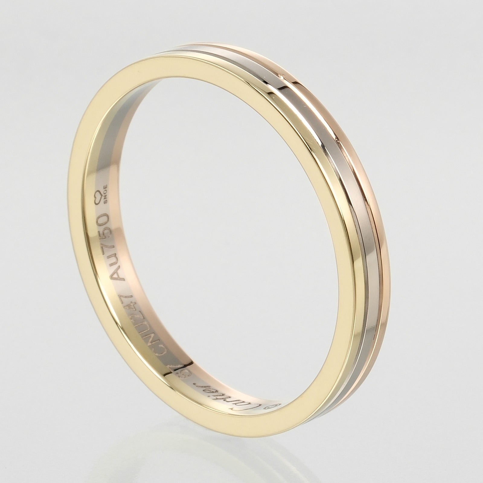 Cartier Vendome Ring K18 Gold YG PG WG