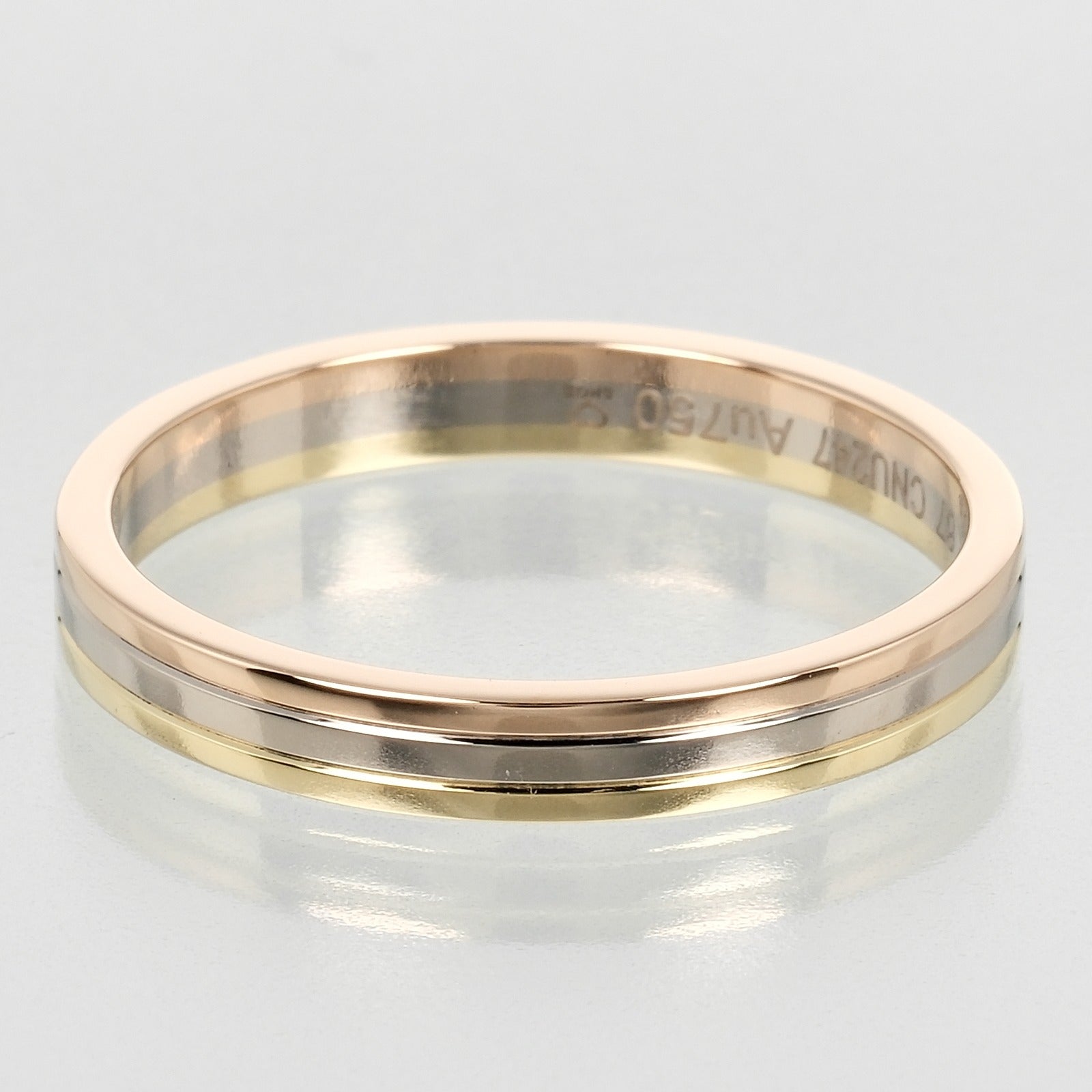 Cartier Vendome Ring K18 Gold YG PG WG