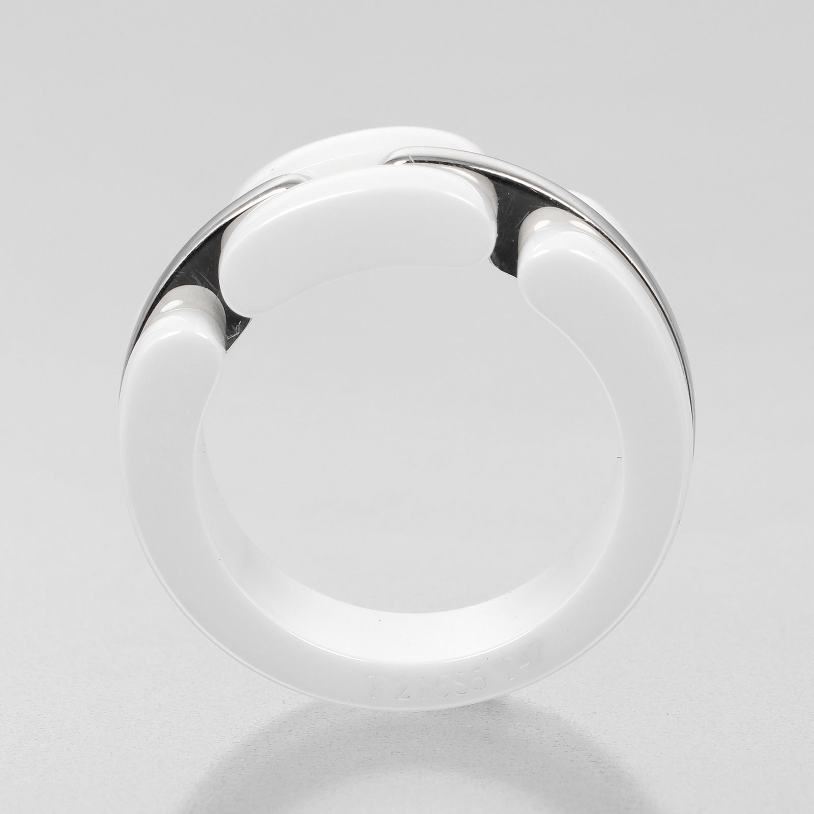 Chanel Ultra Collection White Gold Ceramic Ring