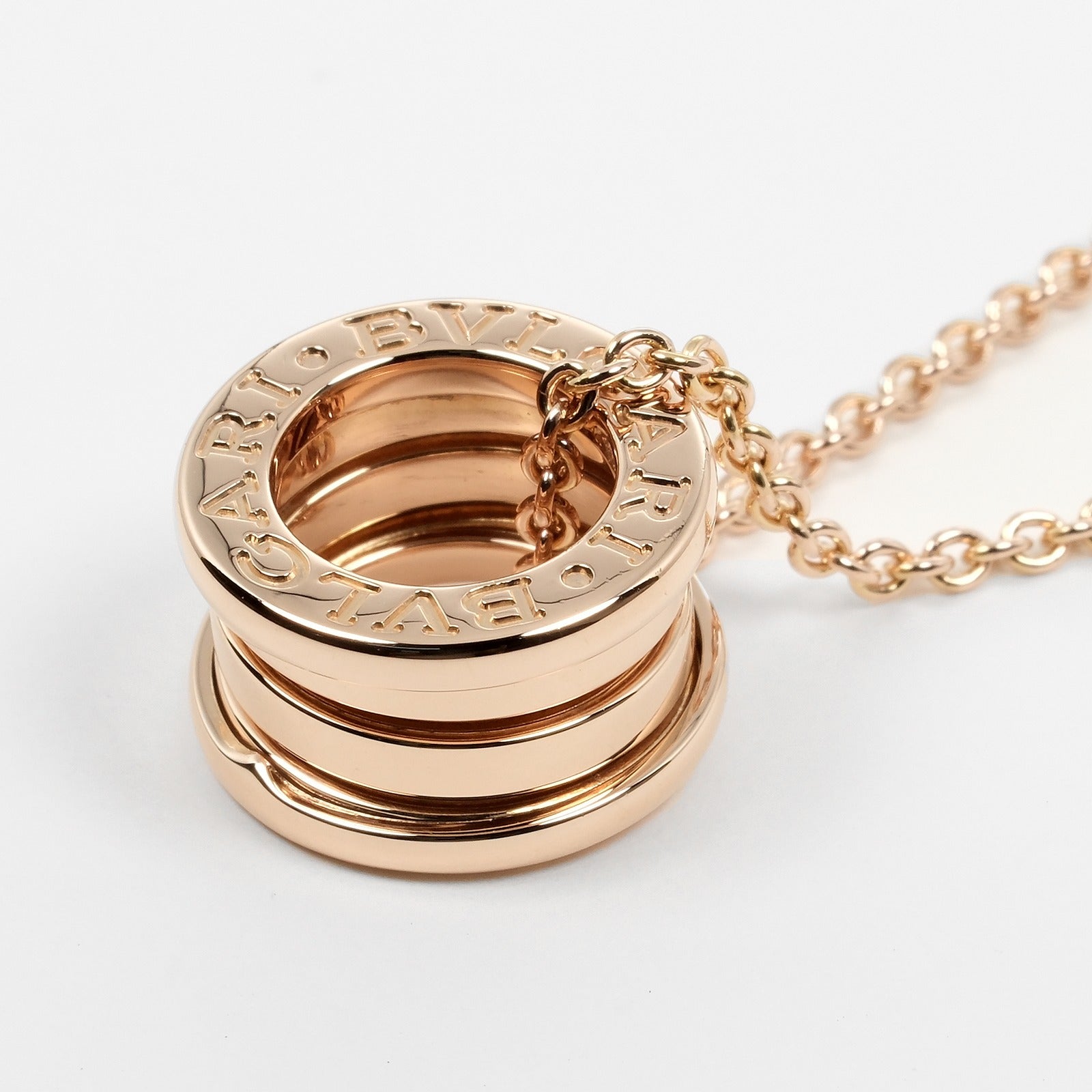 Bvlgari B.ZERO1 Necklace K18 Pink Gold