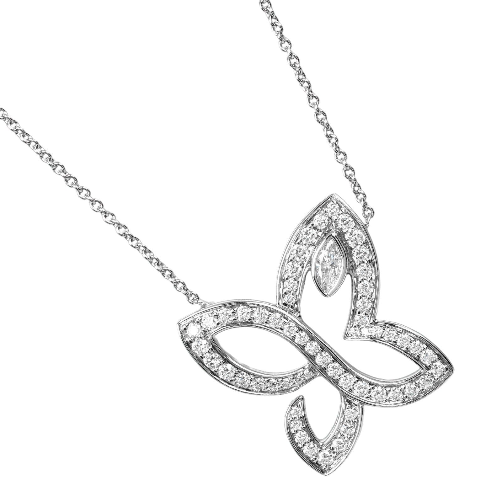 Harry Winston Platinum Diamond Necklace