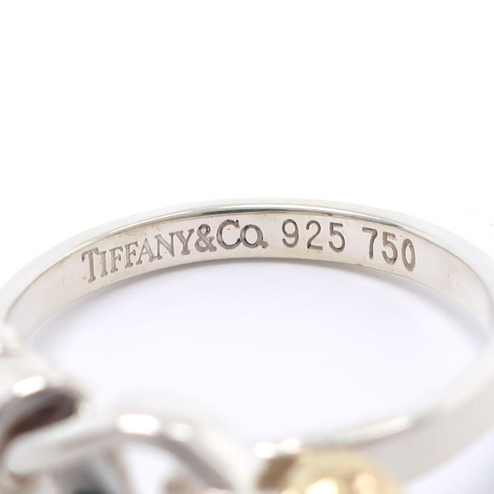 Tiffany & Co Hook & Eye Ring Metal Ring in Great Condition