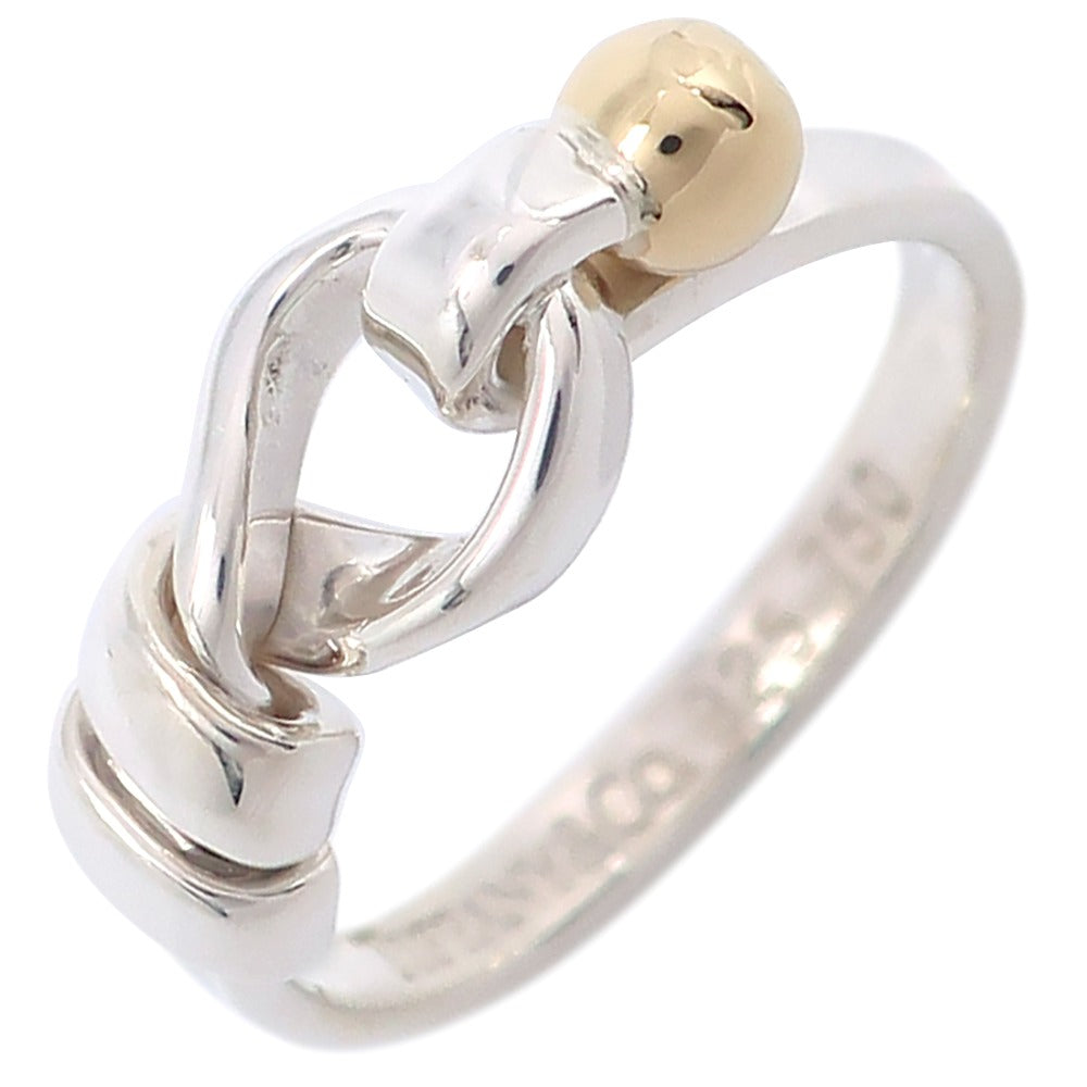 Tiffany & Co Silver 925 K18 Gold Ring