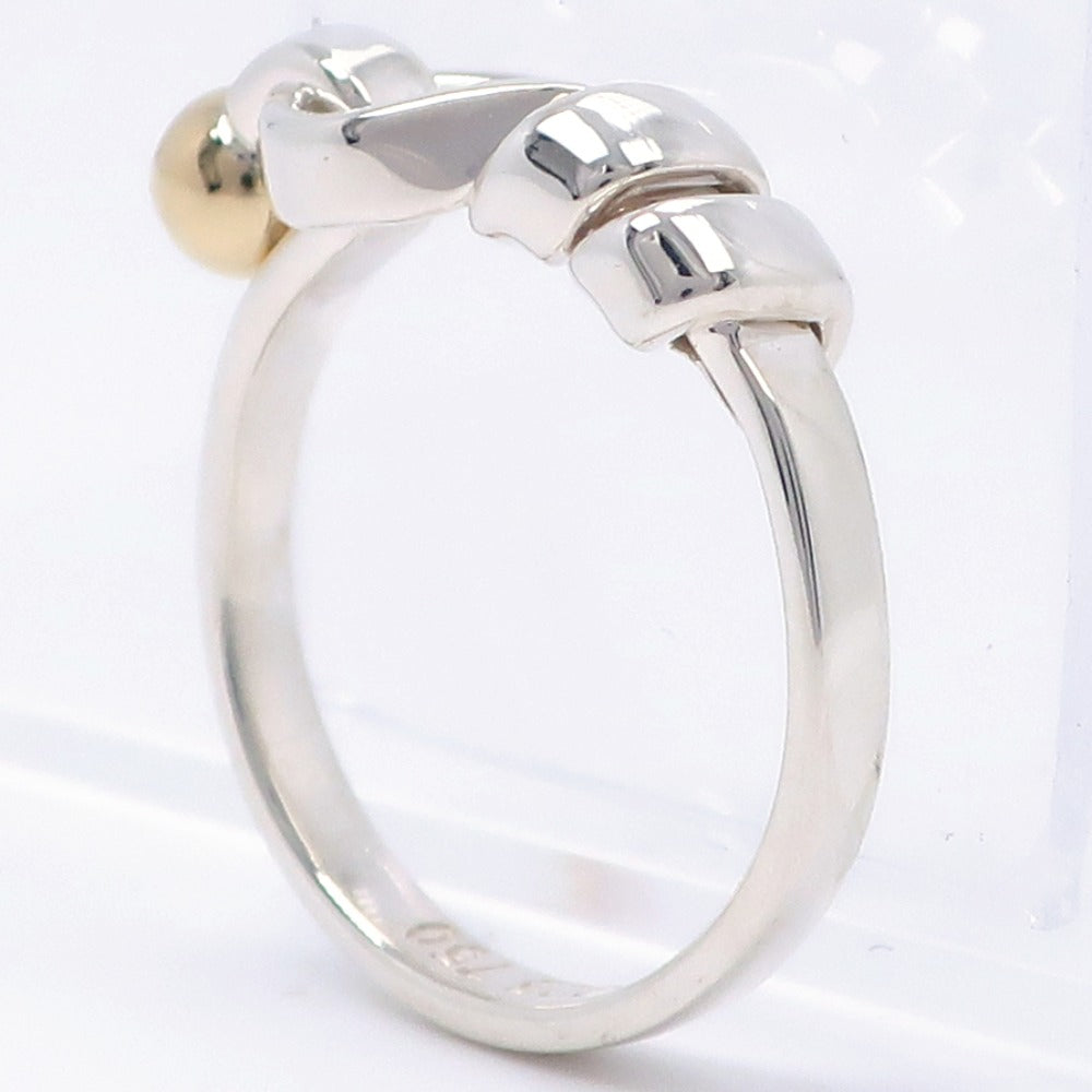 Tiffany & Co Silver 925 K18 Gold Ring