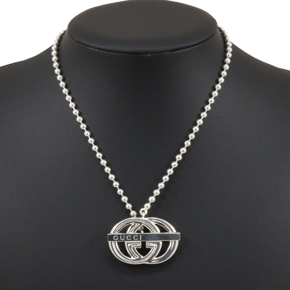 Gucci Interlocking G Silver 925 Necklace