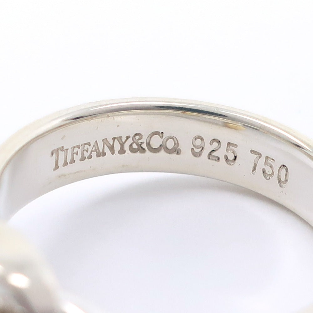 Tiffany & Co Hook & Eye Ring Metal Ring in Great Condition