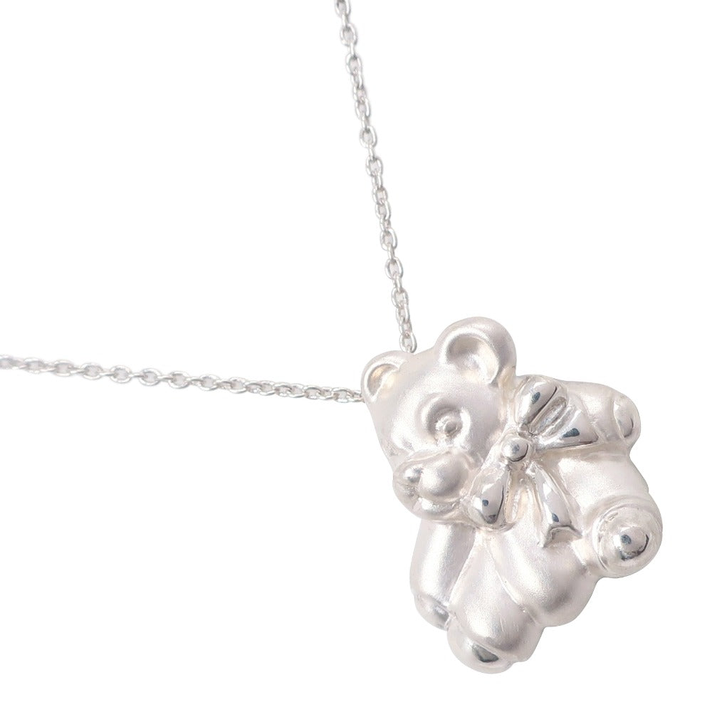 Tiffany & Co Silver Bear Necklace