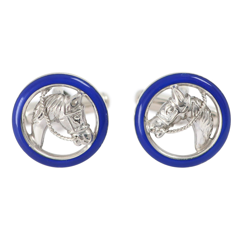 Gucci Silver 925 Enamel Cufflinks