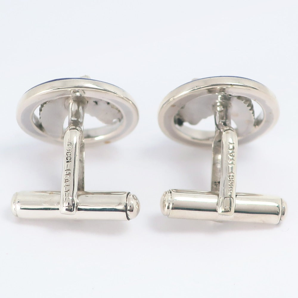 Gucci Silver 925 Enamel Cufflinks