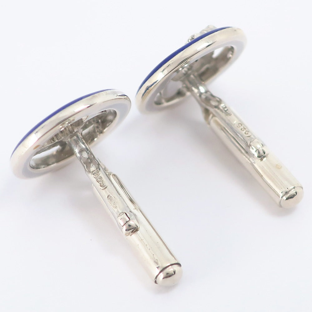 Gucci Silver 925 Enamel Cufflinks