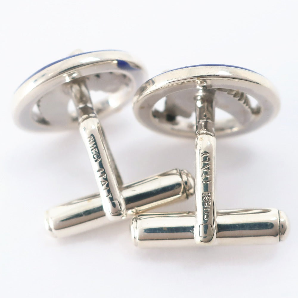 Gucci Silver 925 Enamel Cufflinks