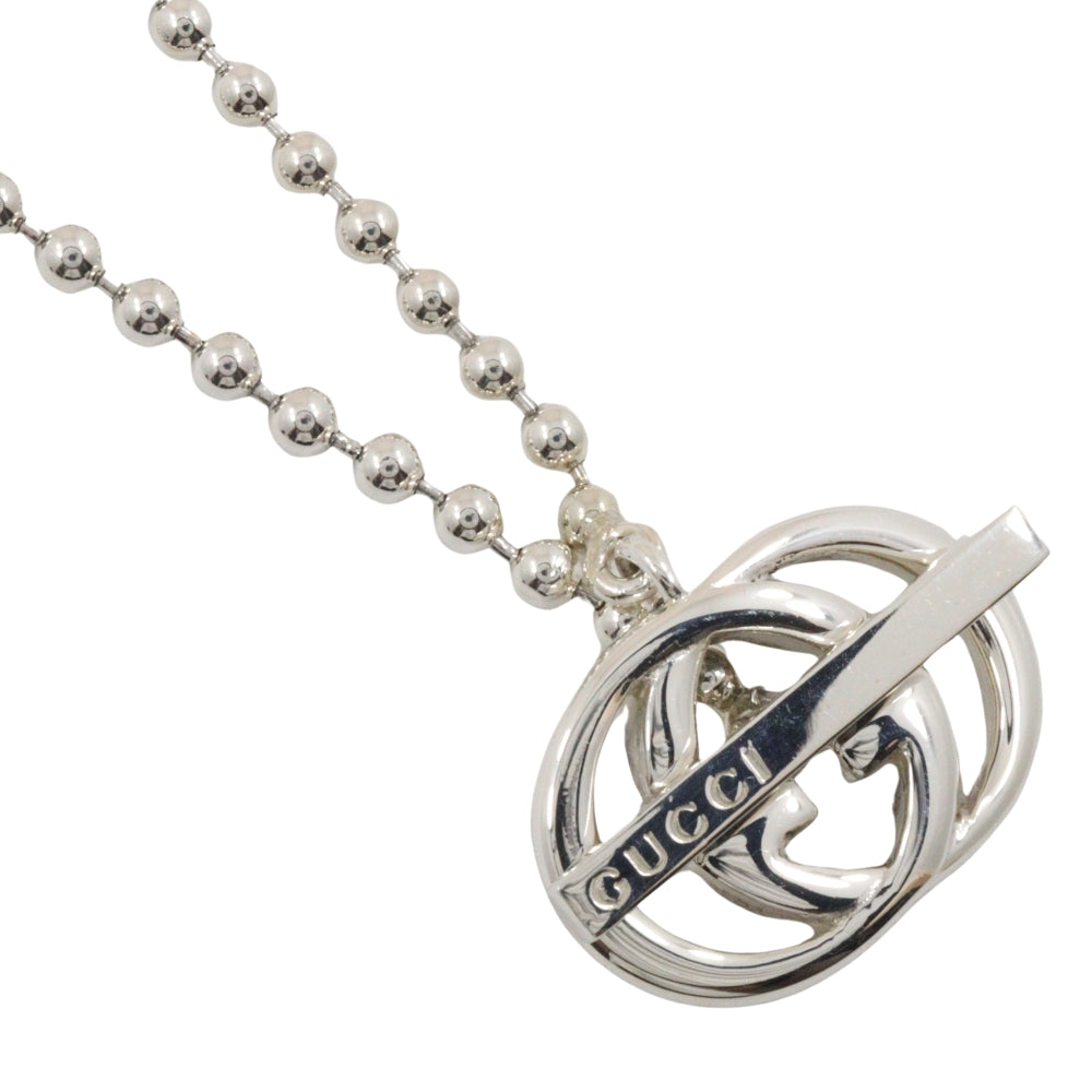 Gucci Interlocking G Silver 925 Necklace