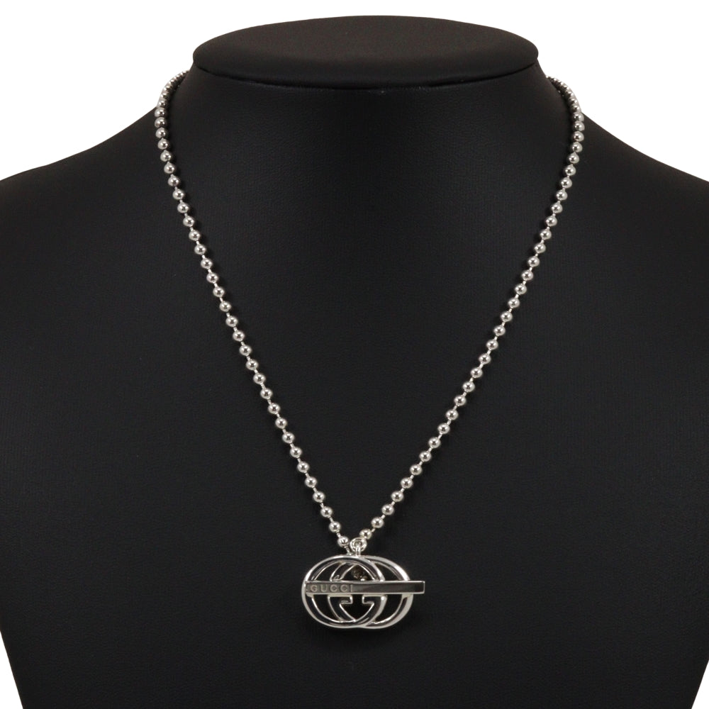 Gucci Interlocking G Silver 925 Necklace