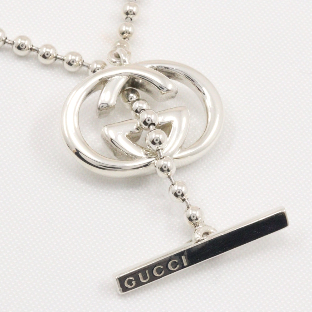 Gucci Interlocking G Silver 925 Necklace