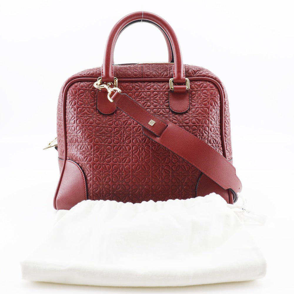 Loewe Amazona 75 Handbag Red 2WAY