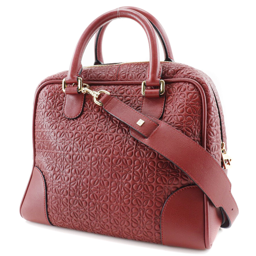 Loewe Amazona 75 Handbag Red 2WAY