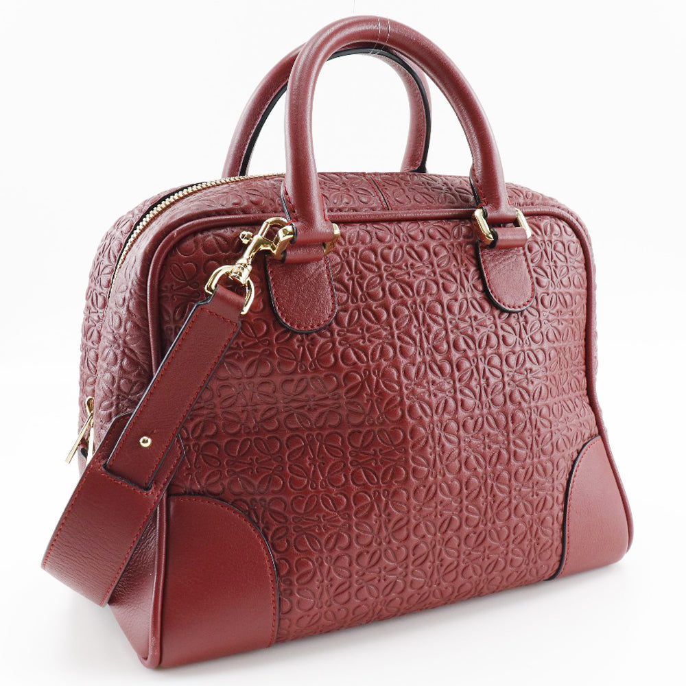 Loewe Amazona 75 Handbag Red 2WAY