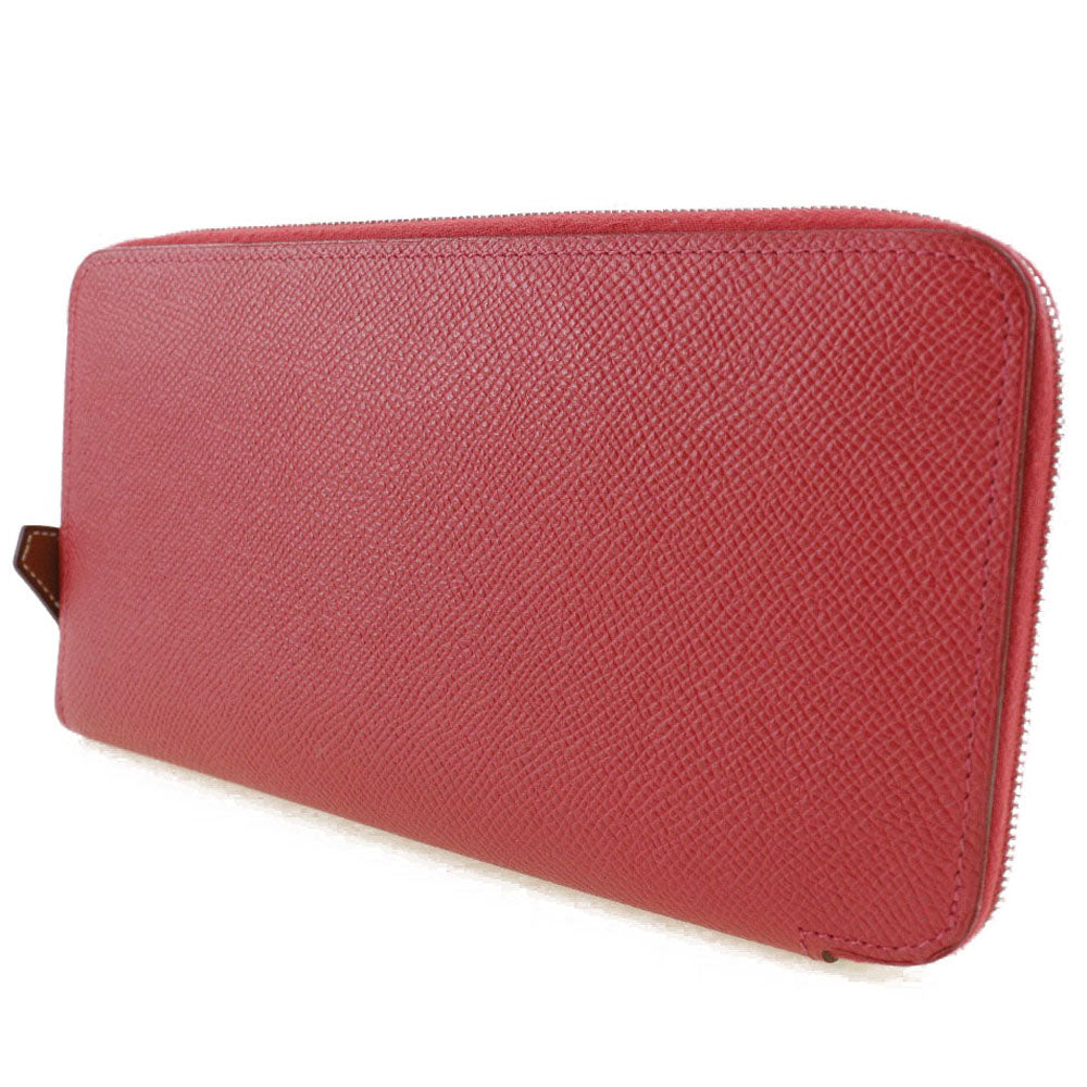 Hermes Azap Silk'in Long Wallet Red/Purple