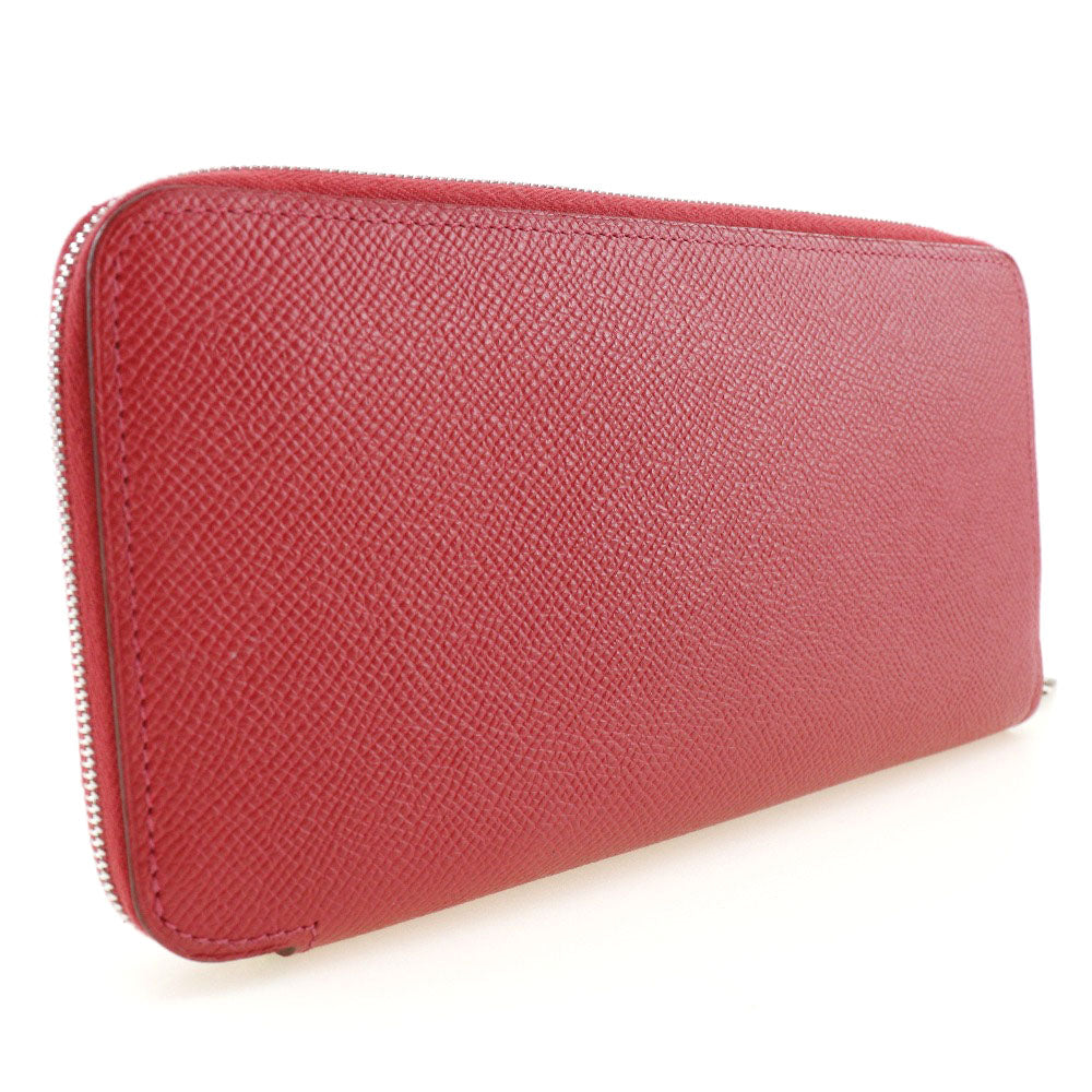 Hermes Azap Silk'in Long Wallet Red/Purple