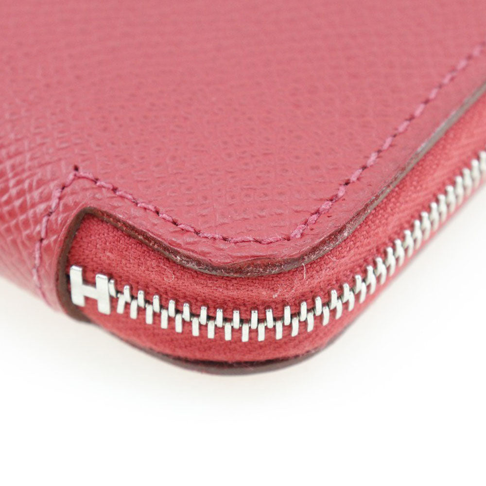 Hermes Azap Silk'in Long Wallet Red/Purple