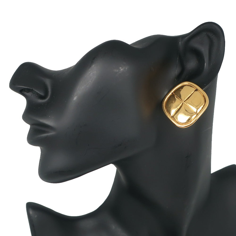 Chanel Gold Plated Vintage Earrings