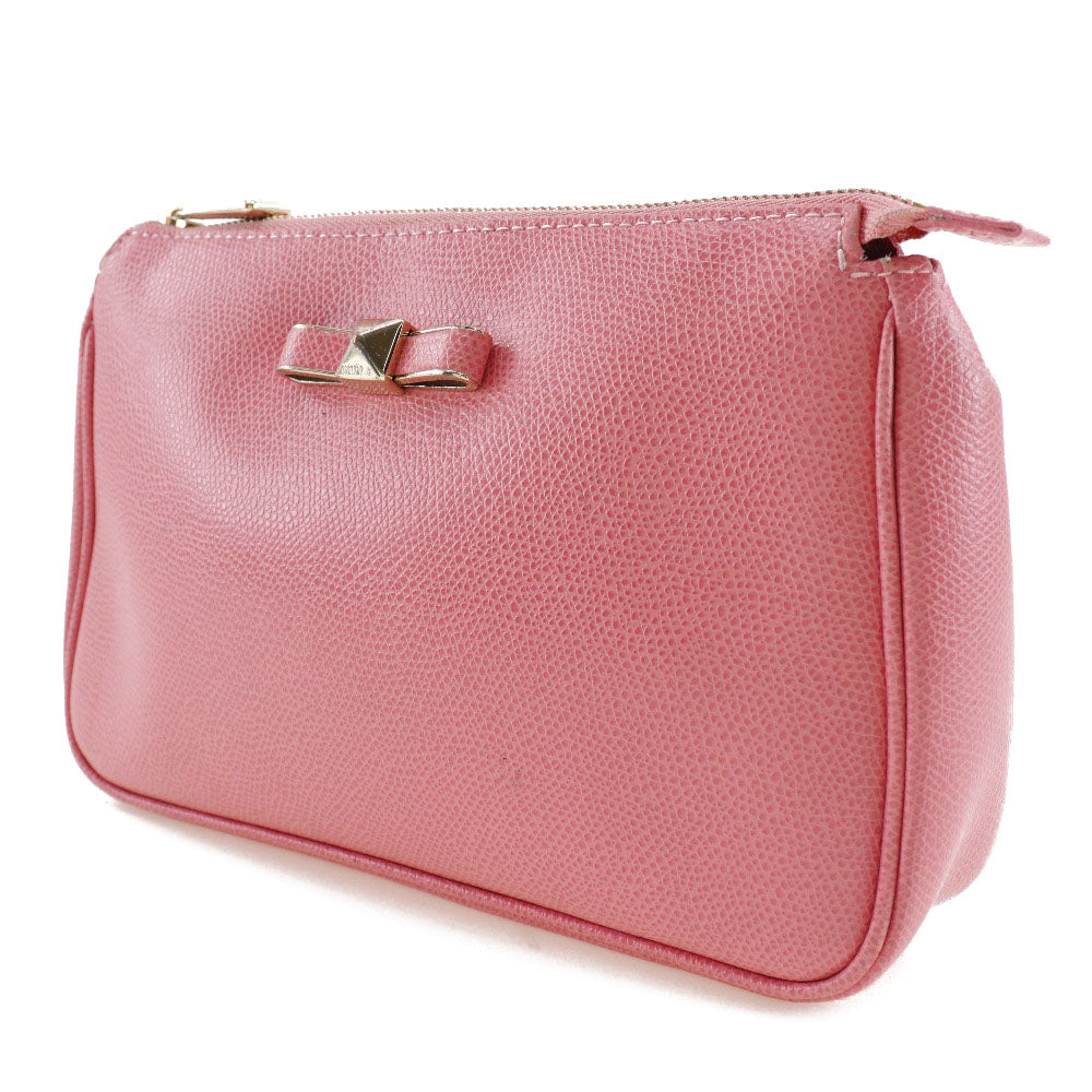 Furla Leather Pouch Pink