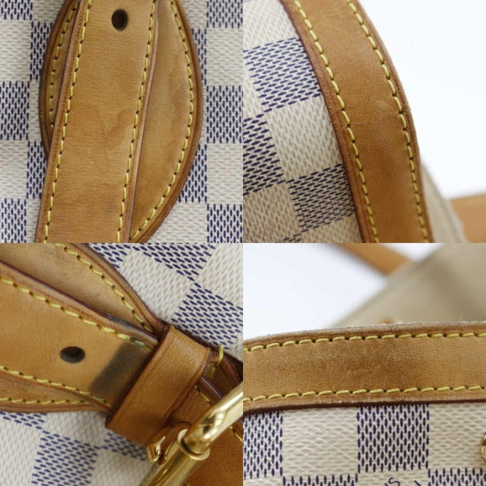 Louis Vuitton Damier Azur Hampstead MM Shoulder Bag