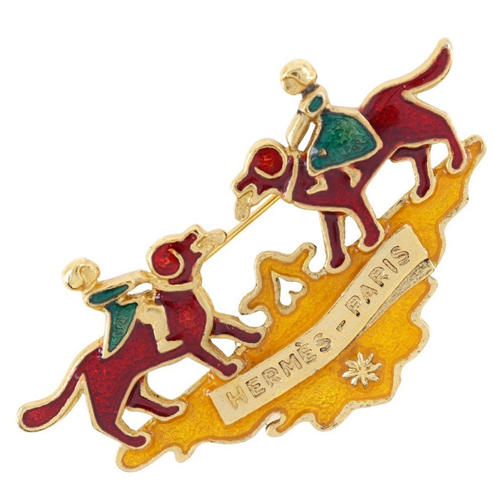 Hermes null Metal Brooch