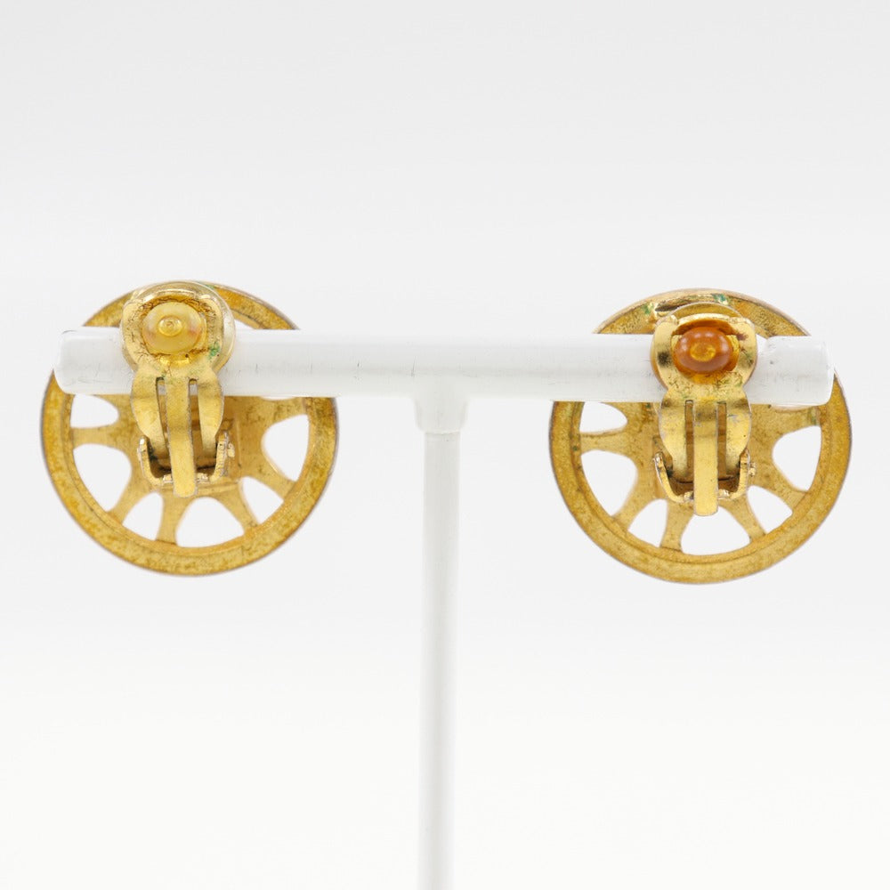 Chanel Gold Plated Earrings