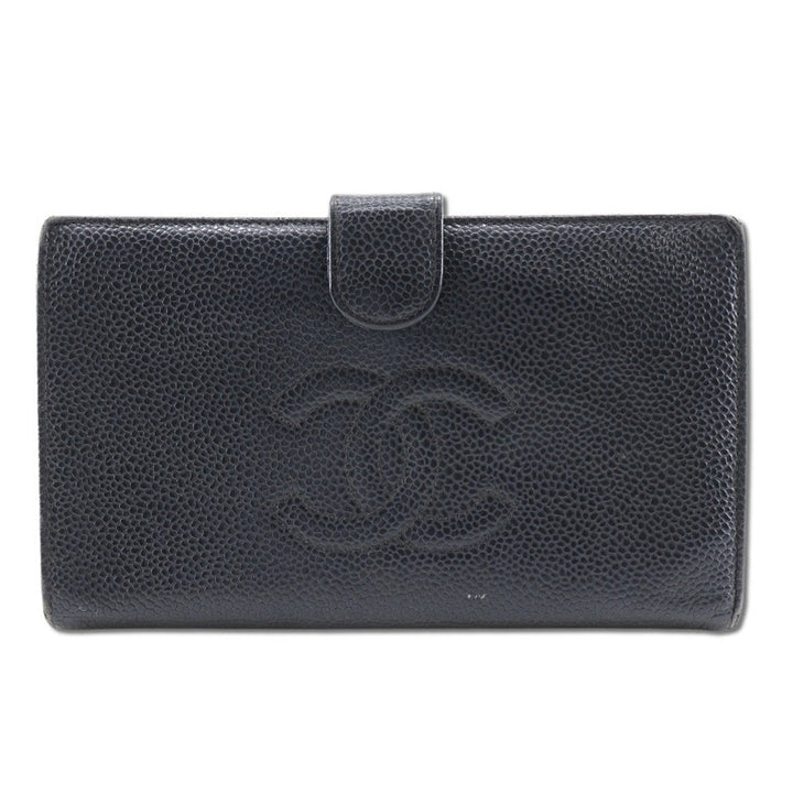 Chanel null Leather Long Wallet