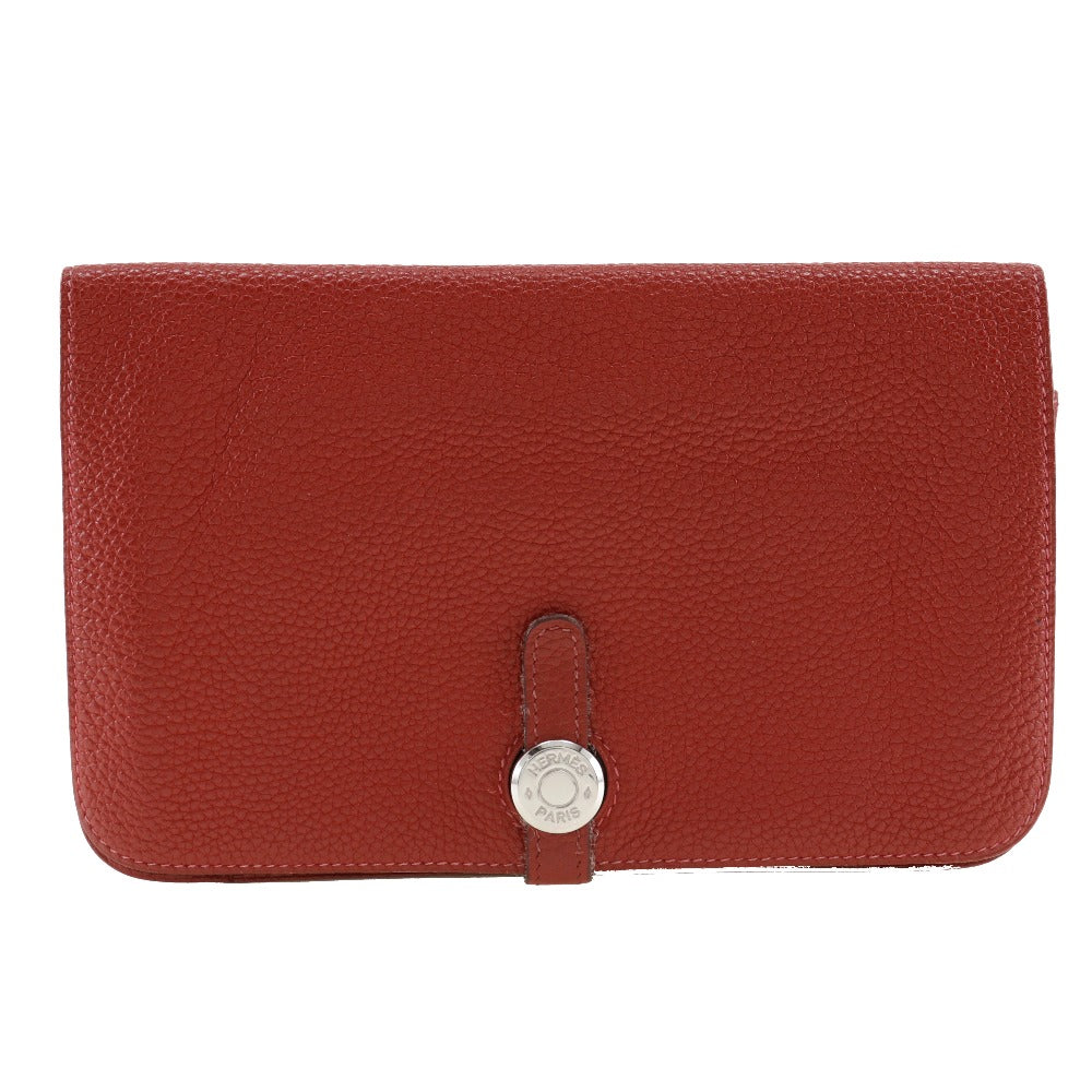 Hermes Dogon Long Wallet Red