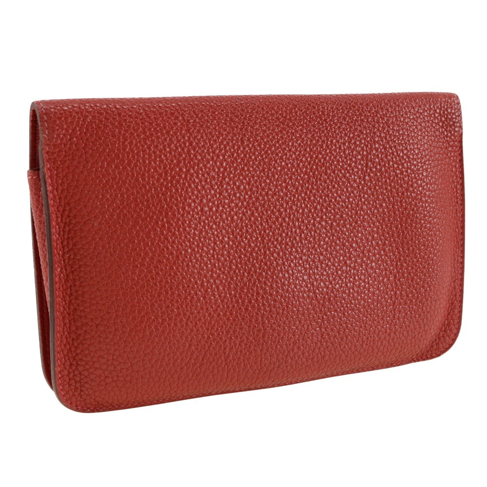 Hermes Dogon Long Wallet Red